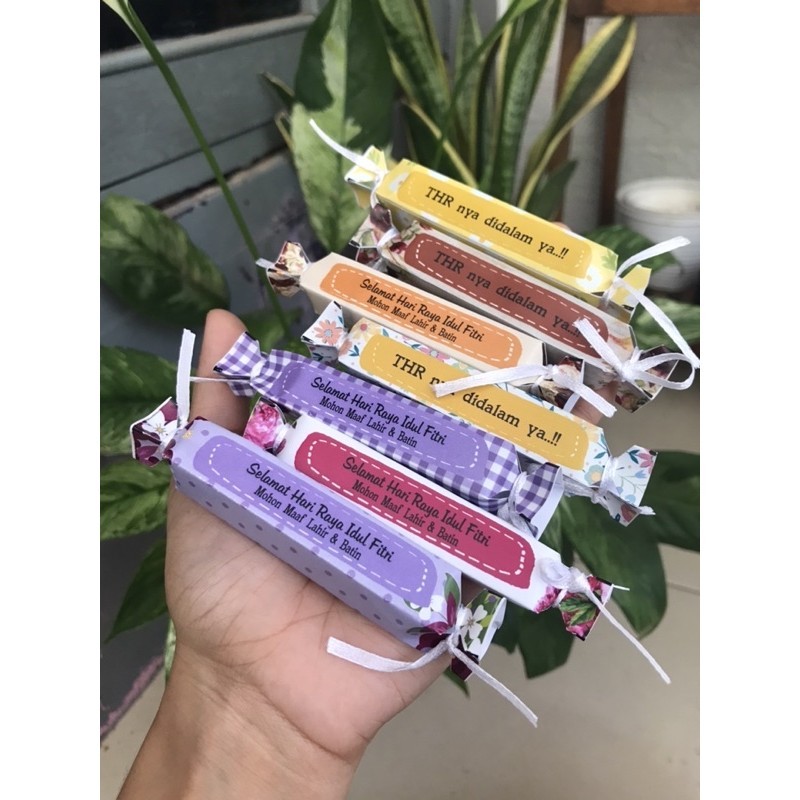 

AMPLOP LEBARAN PERMEN LUCU IKAT TALI