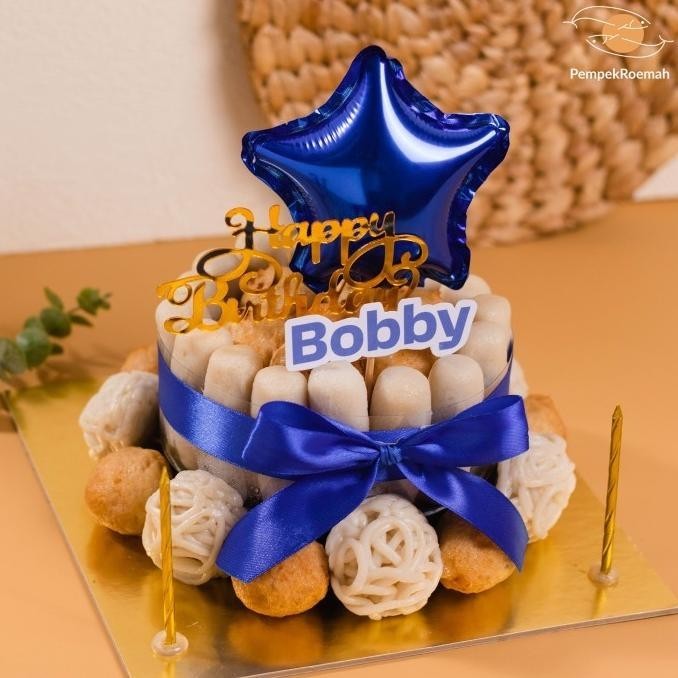 

KIN - 660 KUE ULANG TAHUN PEMPEK ROEMAH - PEMPEK TOWER CAKE ISI 36 PCS TANIALIYA56