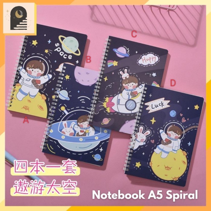 

Promo Bulan Ini Buku Tulis Otif Planet Angkasa Notebook A5 Spiral Astronot Trendi