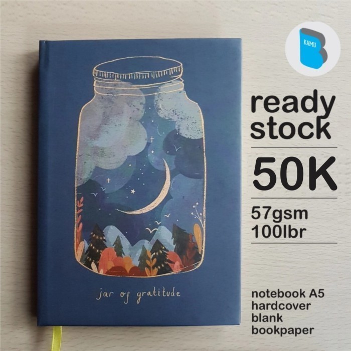 

Unik [Hardcover] Notebook A5 Buku Tulis Catatan Jurnal - Gratitude Berkualitas