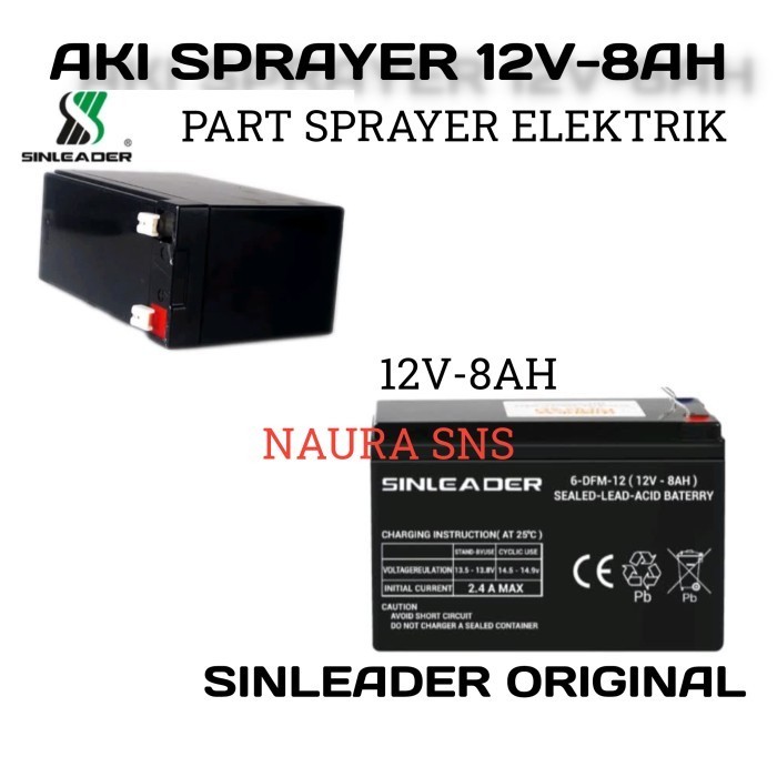 Aki Sprayer Elektrik12v 8ah / Aki Kering sprayer elektrik 12v 8ah