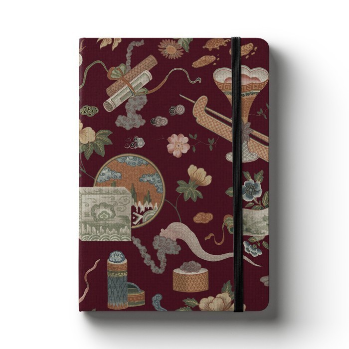 

Hemat A5 Adrian Gan Maroon (Lined Notebook) By Papermark Promo