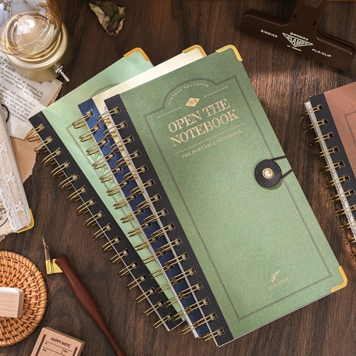 

Nikmati Diary / Notebook The Portable / Coil Book / Agenda Import Gilaa!!!