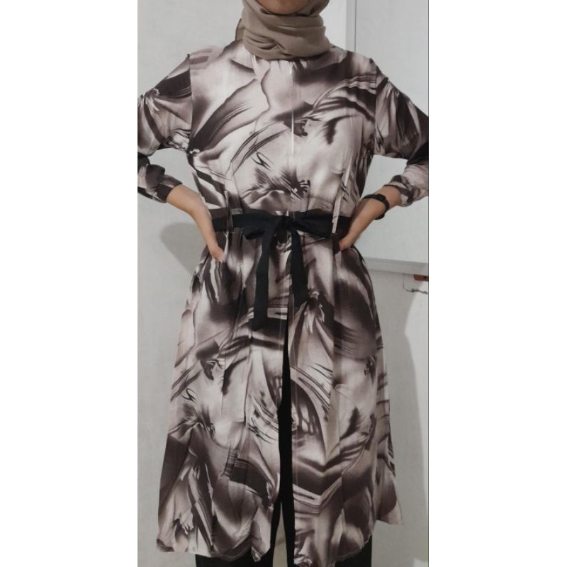 stelan tunik wanita/one set tunik