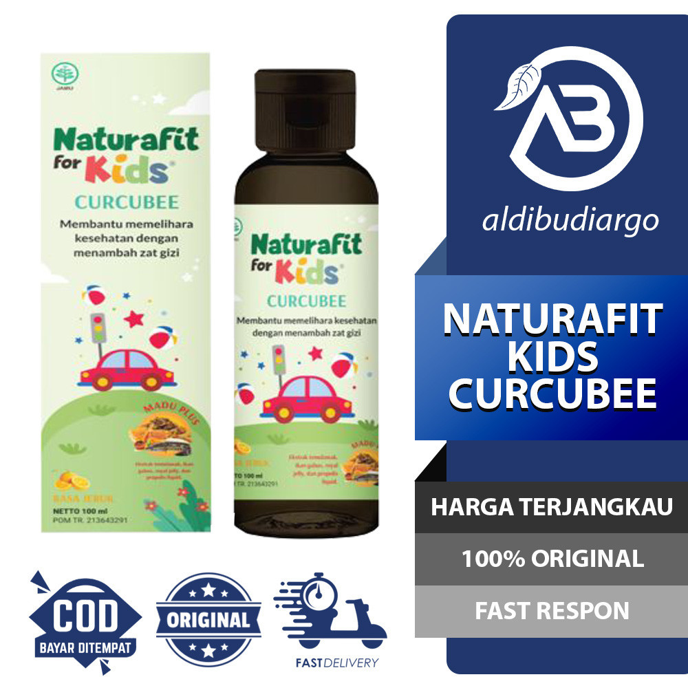 

NATURAFIT FOR KIDS CURCUBEE MADU ANAK MENINKATKAN GIZI DAN NUTRISI
