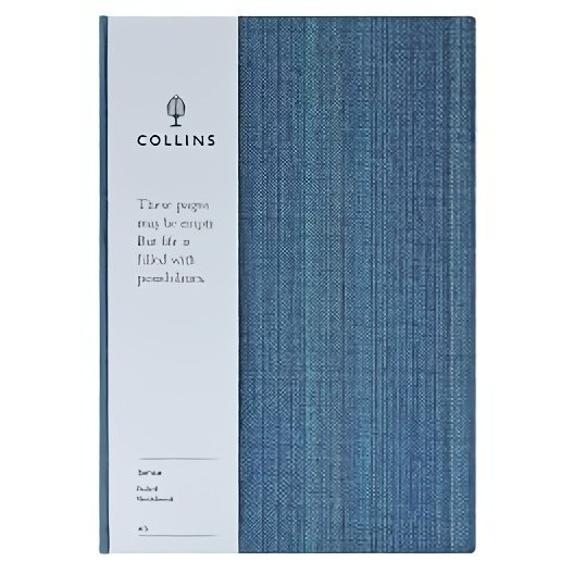 

Hadir Collins Notebook Sense A5 Agenda Jurnal Planner Journal - Biru Diskon