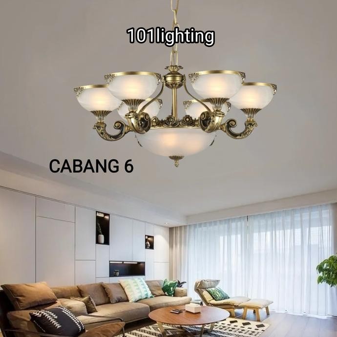Lampu Gantung Ruang Tamu Klasik 25683 Rembboran