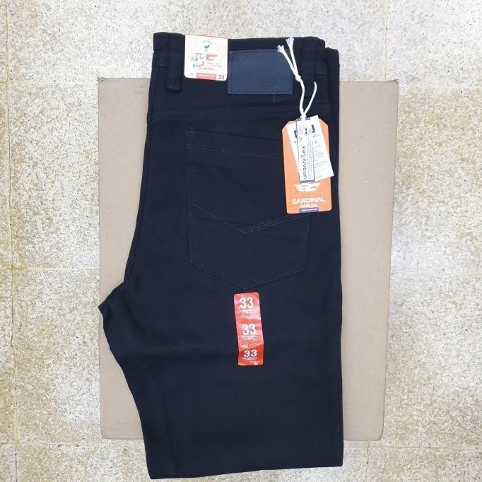 Celana Panjang Cardinal Original Hitam Celana Kanvas Jeans Black Terbaik