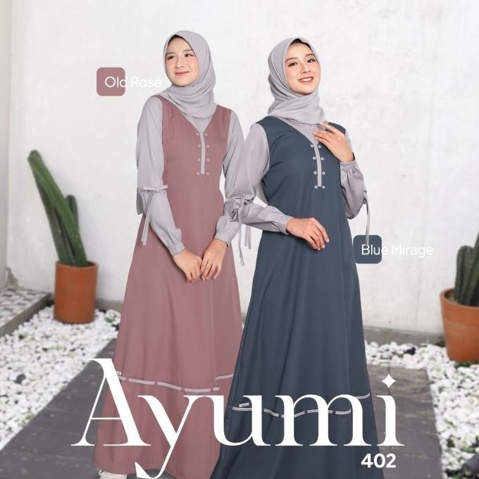 New Sale Gamis Ethica Ayumi 402 Stok Terbatas