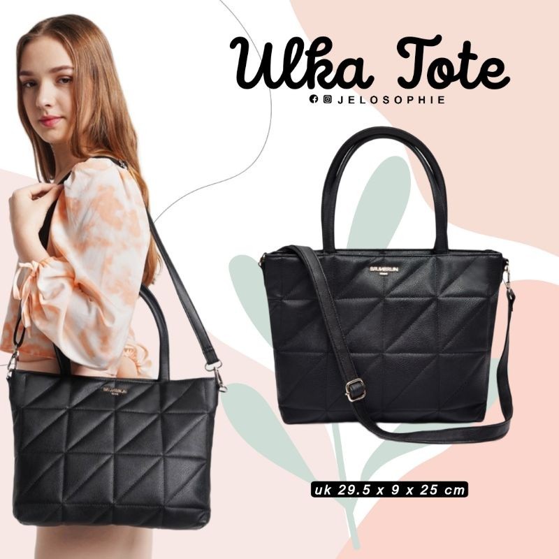 [BEST DEAL] KZ - TAS ULKA TOTE BAG BLACK BRUNBRUN PARIS PROMO