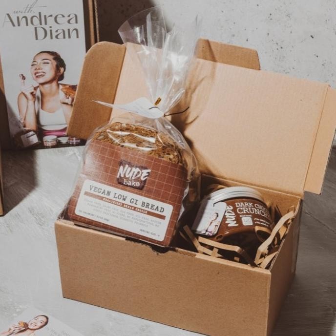 

Ready Nude X Andrea - Set A | Almond Butter 120G + Vegan Low Gi Roti Tawar Limited Edition