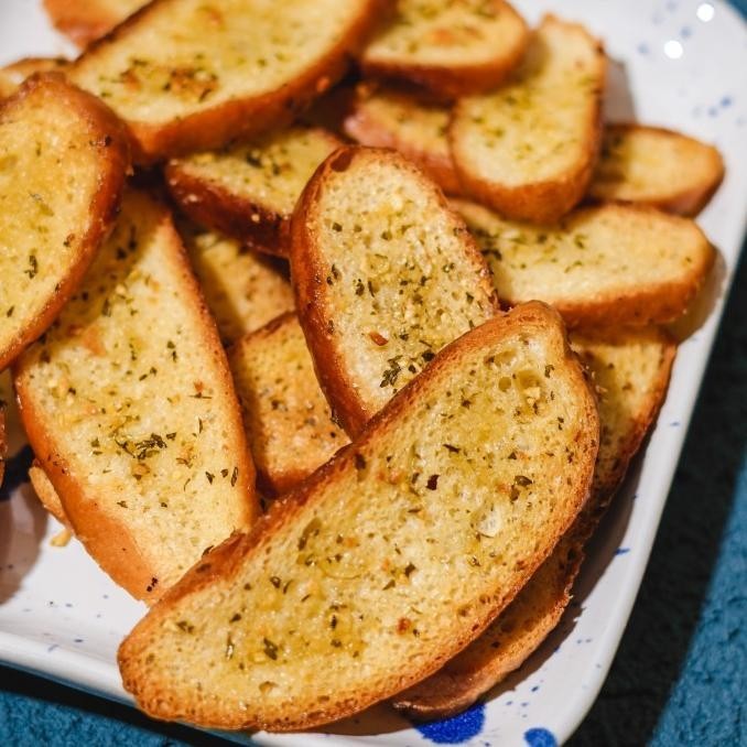 

New Nude Vegan Garlic Bread |Healthy & Sugar Free, Margarine & Butter Free Terbaik