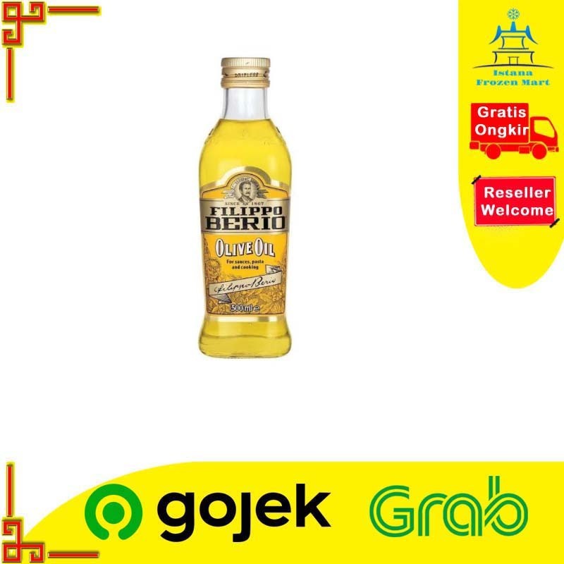 

Pure Olive Oil FILIPPO BERIO Minyak Zaitun Murni 500 GR