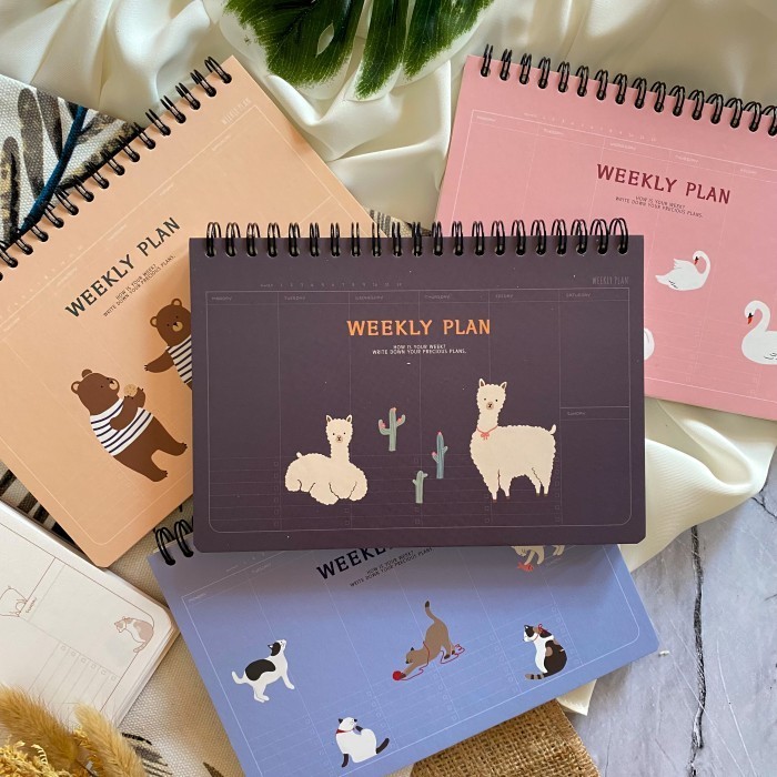 

Dijual Weekly Planner / Weekly Plan/ Buku Agenda Diary Terlaris