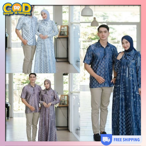 Gsmis Voupld Gamis Polos Coyple Famis Pasangan Satu Pasang Cauple Terbaru Couole Gamis Dan Koko Kelu