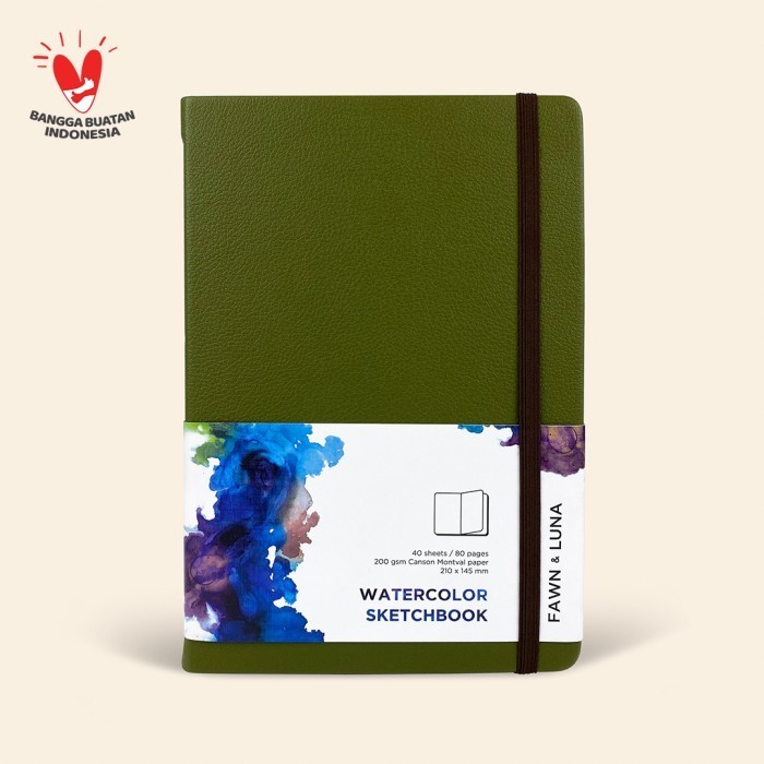 

Trendi Canson Montval Watercolor Sketchbook - Buku Lukis / Gambar / Sketsa Promo