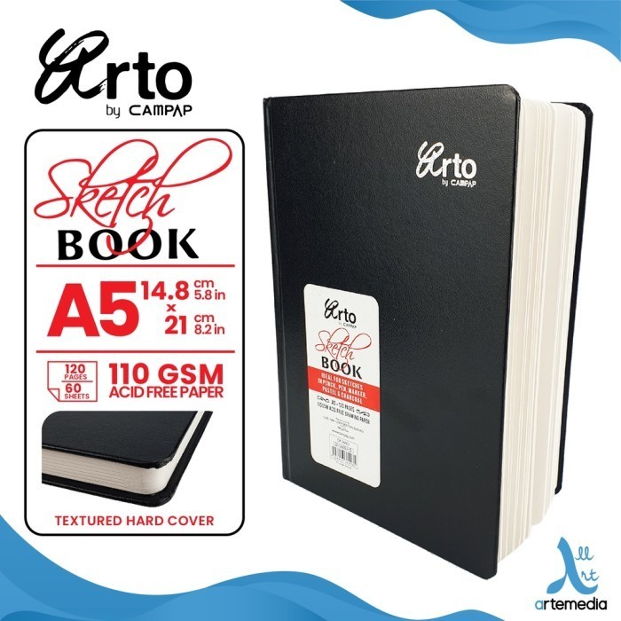 

Segera Miliki Buku Sketsa Arto A5 Hard Cover Sketchbook Limited