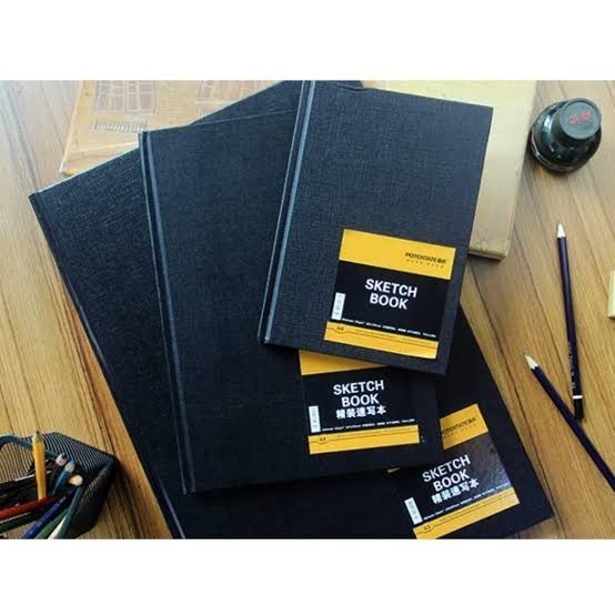 

Terbatas Potentate Sketchbook Hard Cover Buku Gambar Sketsa Bagus