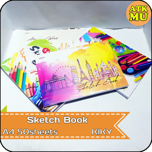 

Kusus Hari Ini Sketch Book Buku Sketsa A4 50Sheets Kiky Terlaris