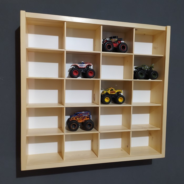 Terbaru Rak Diecast Monster Truck - Monster Jam Isi 20 Promo Terlaris