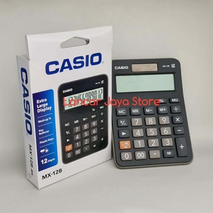 

Terjangkau Kalkulator Meja Casio MX12B Casio Calculator CASIO MX-12B ~