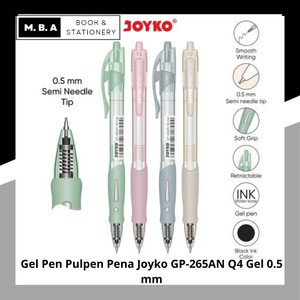 

Gel Pen Pulpen Pena Joyko GP-265AN Q4 Gel 0.5 mm