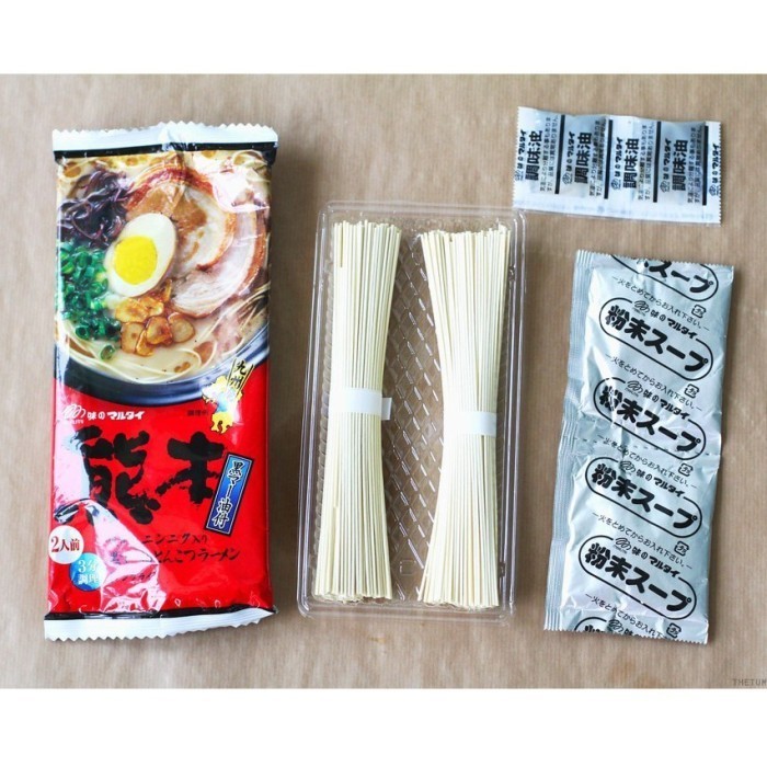 

tab [Isi 2 pcs] Marutai Kumamoto Tonkotsu Ramen 185g / Ramen Instan Jepang