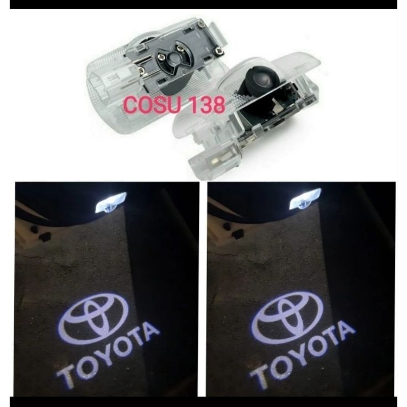 lampu pintu projector welcome light Toyota Innova reborn