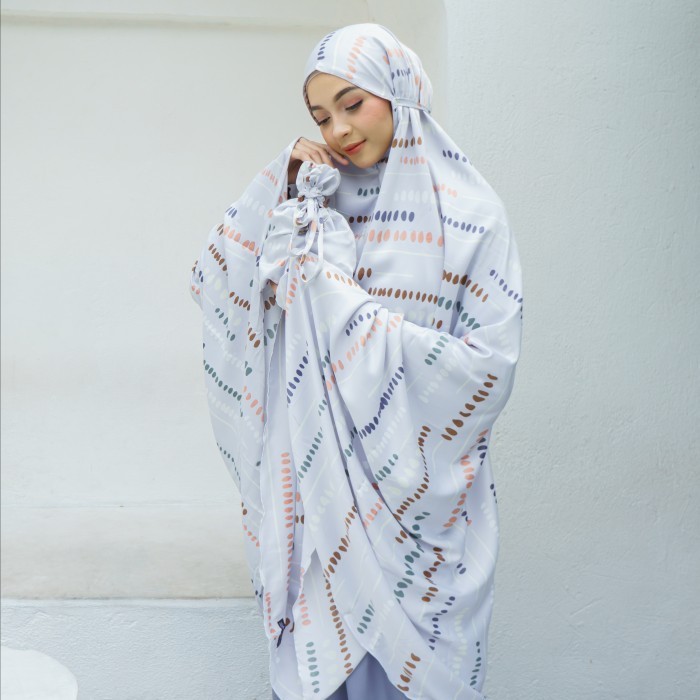 MUKENA PREMIUM KOLABORASI TAZBIYA X REVALINA KALINDA SERIES