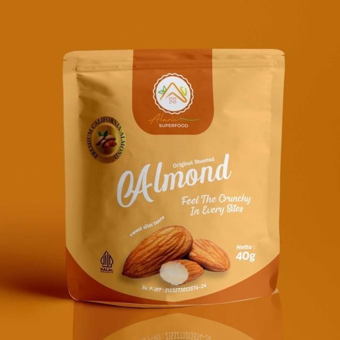 

Best Seller Roasted Almond Premium - Kacang Almond Panggang Premium Limited Edition