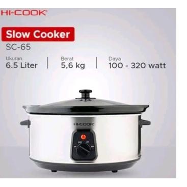 New Sale Slow Cooker Hi Cook Sc65 Penanak Nasi Lambat Sc 65 Limited Edition