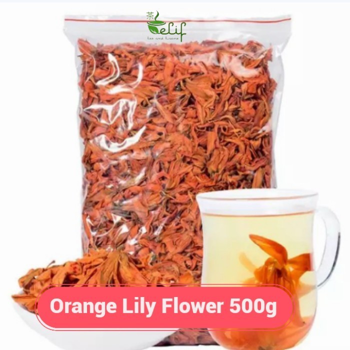 

500G Orange Lily Flower Tea / Teh Bunga Lily Orange