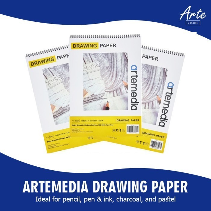 

Jualan Buku Sketsa Artemedia Spiral A4 Berkualitas