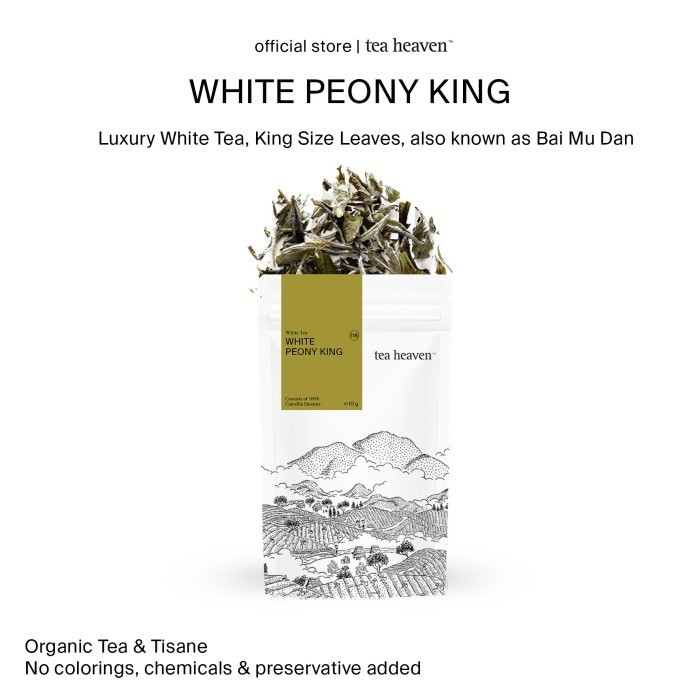

Ersya - Bai Mu Dan White Tea Organic Teh Putih Organik Baimudan Premium