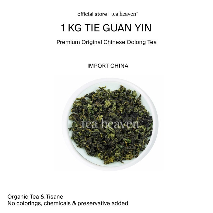 

Ersya - Tie Guan Yin 1Kg Teh Tikuanyin Premium Chinese Oolong Tea Heaven
