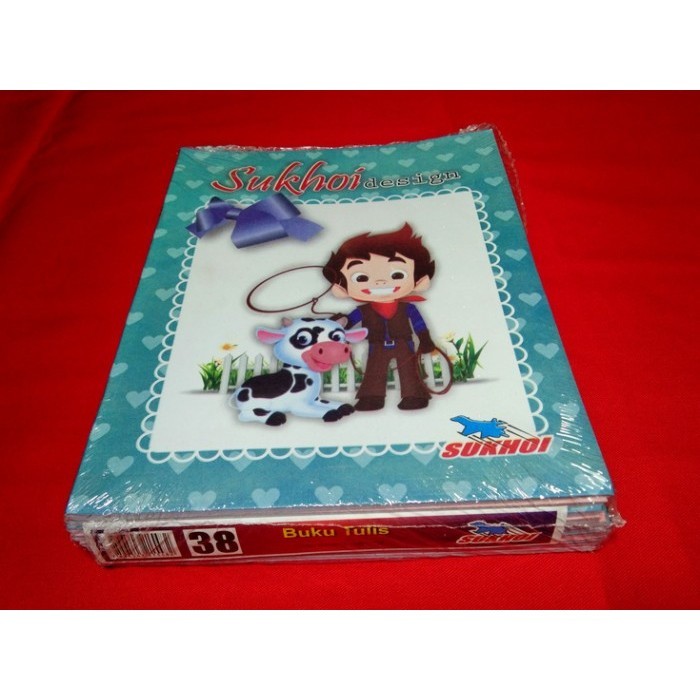 

Cantik Sukhoi Buku Tulis 38 Lbr ( 1 Pack - 10 Pcs ) Bergaransi