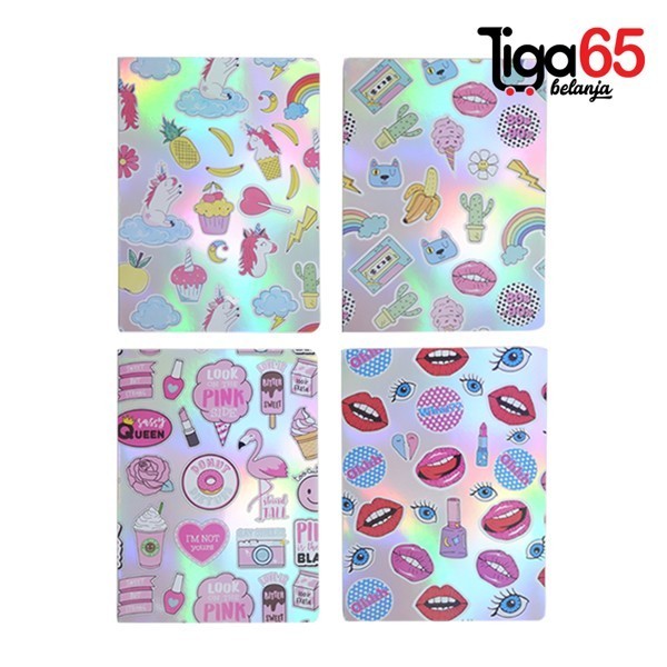 

Spesial 365 Note Book B5 Hologram #40580 Buku Tulis Sekolah Dairy 32 Halaman Terbatas
