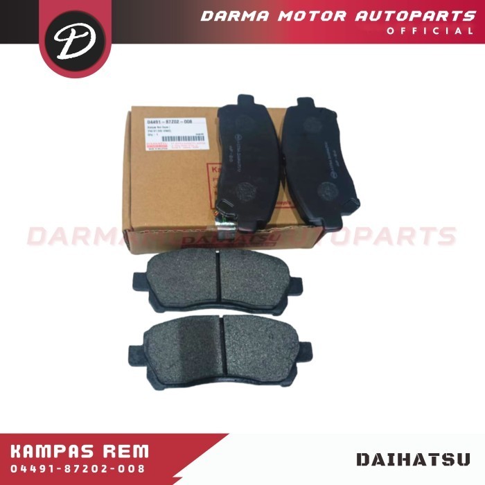 Kanvas Rem Depan Avanza Xenia Taruna Terios Rush Original Asli