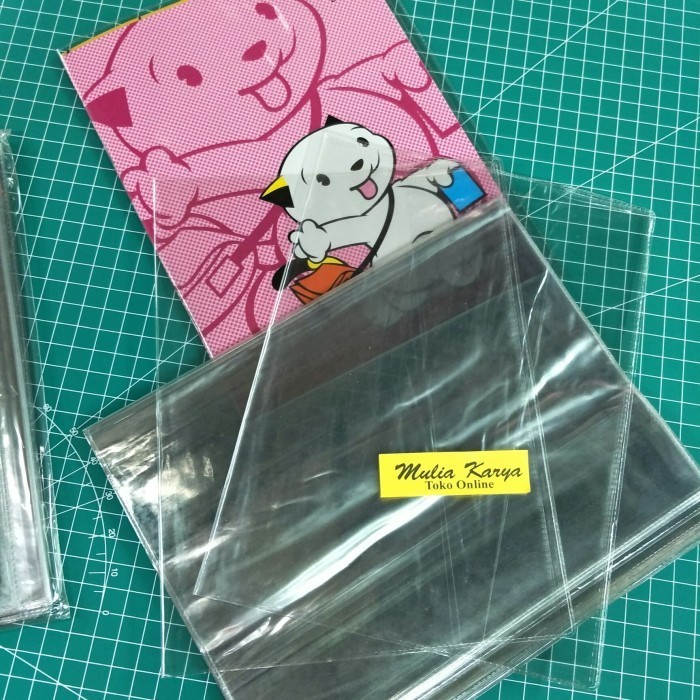 

Buruan Plastik Sampul Mika Boxy Sampul Buku / Bungkus Isi 30 Bagus