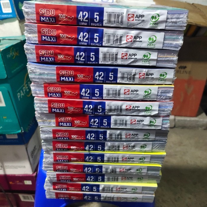 

Berkualitas Sidu Bigbos Maxi Campus 42 Lembar 5 Buku / Pack Sale!!!