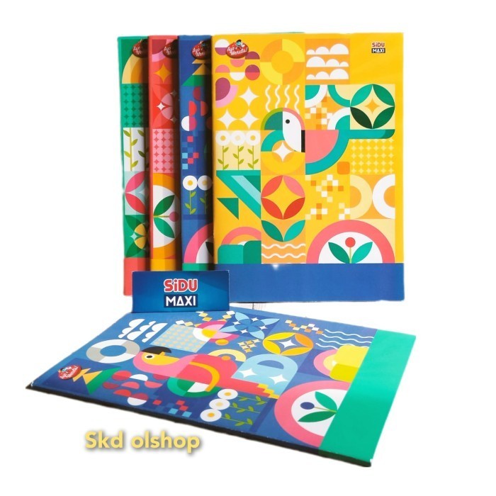 

Wow Sinar Dunia Buku Tulis Sidu Maxi Ukuran Boxy B5 42 Lembar (Isi 5 Buku) Bergaransi