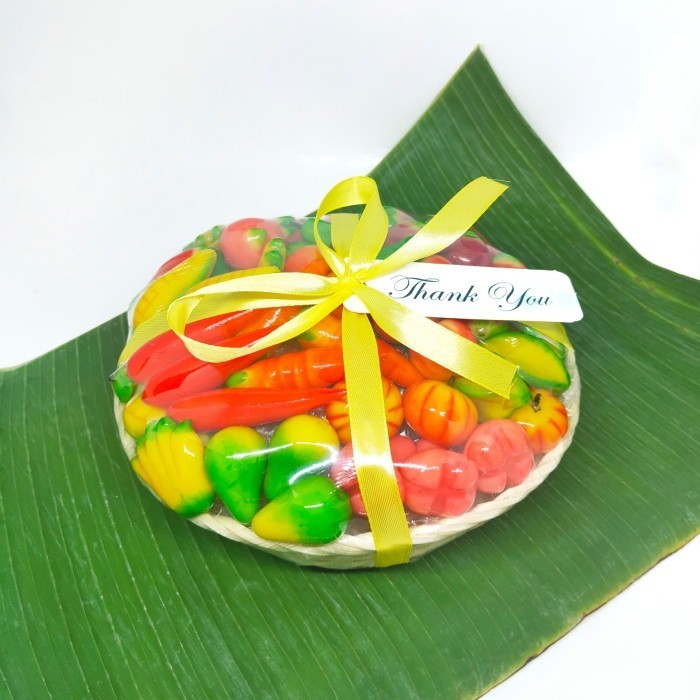 HAMPERS LEBARAN KUE LUKCHUP MINI THAILAND KUE BUAH MINI KUE KERANJANG