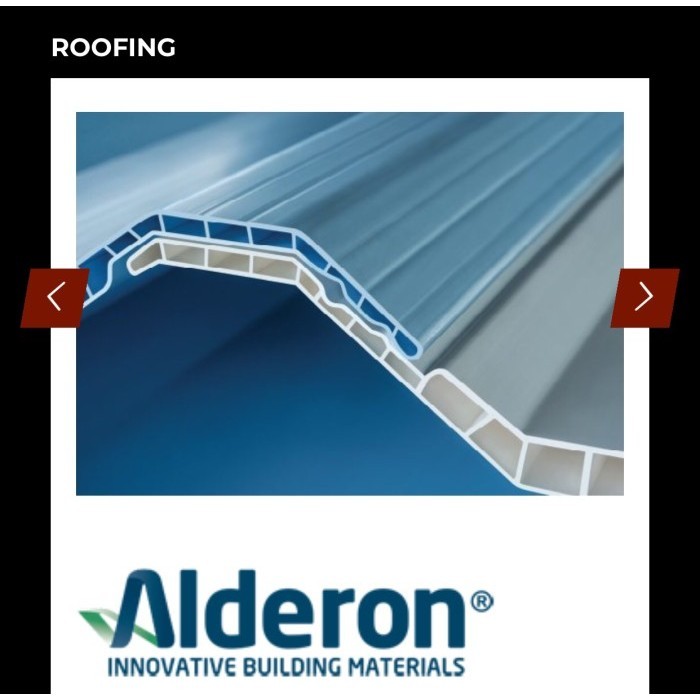 Alderon Atap Polycarbonate Genteng Twinlite Upvc 10Mm Original Dan Terpercaya