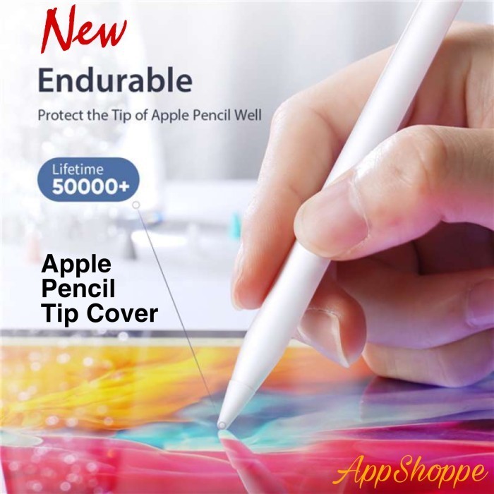 

Apple Pencil Gen 1 2 Tip Nib Cover Protection Case NEW 8PCS PACK TERMURAH