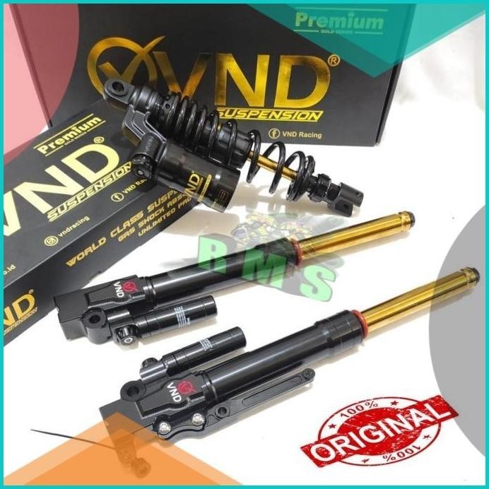 Shockbreaker depan + Shockbreaker tabung Vario Scoopy Beat Spacy VND 1