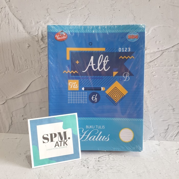 

Jual (10 Pcs) Buku Garis 3 / Halus Sidu Trendi