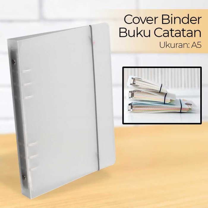 

Produk Unggulan Phantaci Cover Binder Buku Catatan Jurnal Harian A5 Matte Transparant Trendi