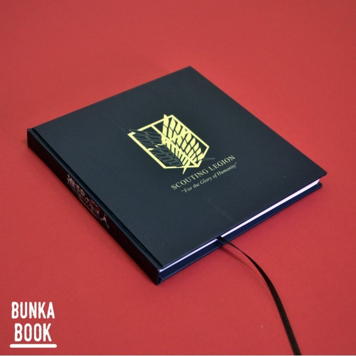

Update Square Note Book Anime Snk Scout Legion Hadcover Murah