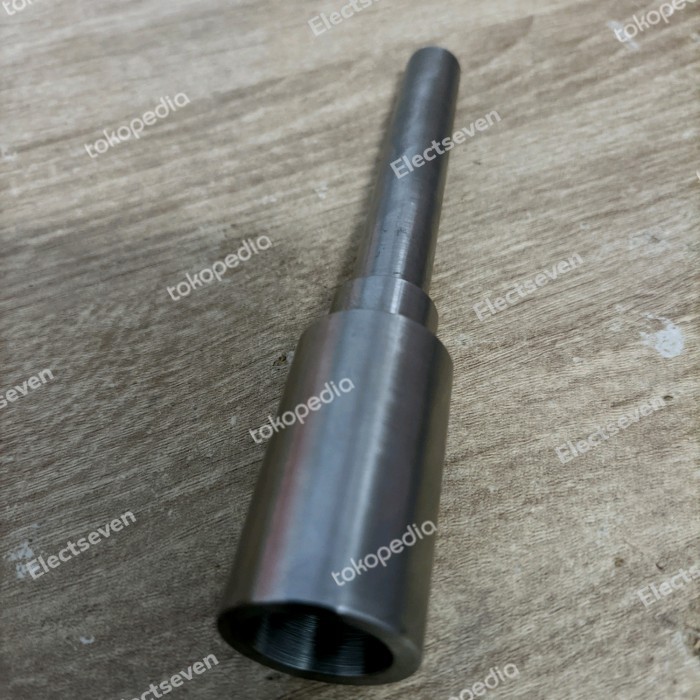 AS SHAFT CUSTOM MATERIAL STAINLESS 304, PT: 125mm, DRAT DALAM M8x1.25