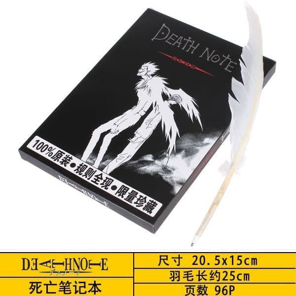 

Diskon Replika Buku Death Note / Buku Deathnote / Buku Kira / L Ryuzaki Bagus